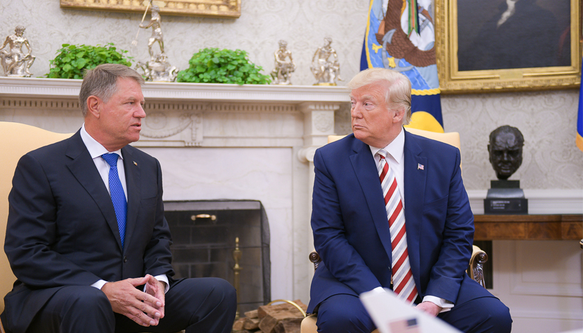 Iohannis - Trump